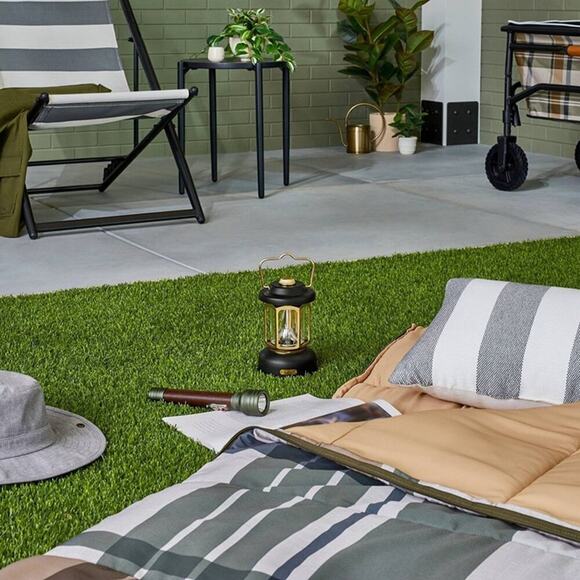 LED Lantern Black Gold - Hearth & Hand Magnolia, Target Fall 2023 - Picture 2 of 11